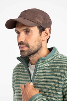 Bowers Waxed Canvas Cap  Bark