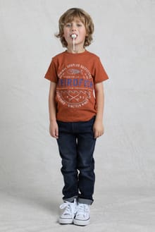 Ripple Kids Eco Graphic T-Shirt Nut