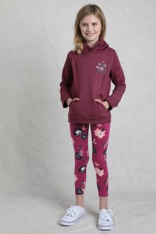 Amber Girls Graphic Hoodie Boysenberry