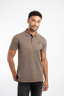 Miles Pique Polo Shirt Bronze