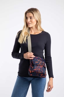 Kait Printed Cross Body Bag Nightshade