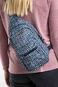 Hanni Printed Crossbody Bag Navy