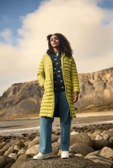 Ravinia Lightweight Padded Mid-Line Jacket Tarragon