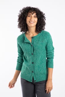 Caballo Eco Outfitter Cardigan Green Ivy