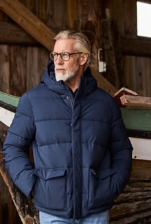 Calderwood Heavy Weight Padded Jacket  Midnight