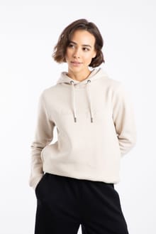 Phoebe Embroidered Graphic Sweatshirt Hoodie Sand Dollar