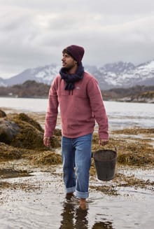 Longmont 1/4 Zip Stripe Grid Fleece Port