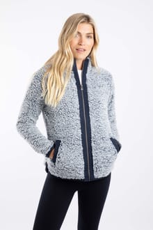 Clove Cosy Full Zip Fleece Navy